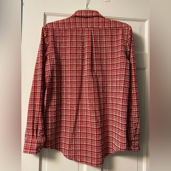Rachel Comey Red and White Button Down - Picture 3 of 5